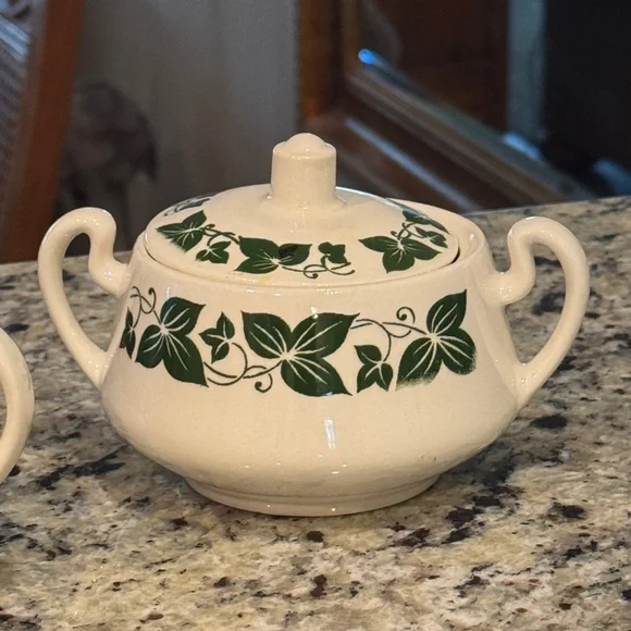 Vintage Home Laughlin Sugar & Creamer Set - Picture 3 of 9